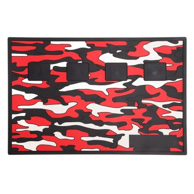 Barber Slip Mats, Salon Organizer Mat, Salon Silicone Mat Shaving Tools, Mats Barber Tools Organizer Mat,Barber Station Organizer Pad
