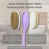 Avilana Back Scrubber for Shower,19 inch Silicone Body Scrubber with Handle, Shower Back Scrubber for Men and Women, Back Brush for Shower, Loofah with Handle Shower Brush view 2