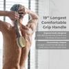 Avilana Back Scrubber for Shower,19 inch Silicone Body Scrubber with Handle, Shower Back Scrubber for Men and Women, Back Brush for Shower, Loofah with Handle Shower Brush view 4