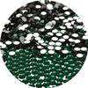 NCB 1500pcs Flatback Round Glass Nail Art Rhinestones Crystal for DIY Making Accessories Shoes, Clothes, Face Art, Bags, Manicure (Emerald, SS20 1500pcs) view 1
