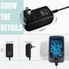 SLLEA 6v AC Power Adapter Replacement for Mangroomer Ultimate Pro Back Shaver Mps005-060010cu view 4