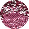 NCB 1500pcs Flatback Round Glass Nail Art Rhinestones Crystal for DIY Making Accessories Shoes, Clothes, Face Art, Bags, Manicure (Rose, SS20 1500pcs) view 1