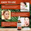 Elastalift Concentrated Vitamin C + Turmeric Oil Anti Aging Facial Serum Skin Care Booster - Promote Clear & Brighten Skin Tone - Hydrate Dry Skin, Fight Redness, Restore Skin Strength - 1.75 Fl Oz view 4