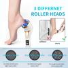 Electric Foot Grinder, Dual Speed Callus Remover With Vacuum Adsorption and Roller Heads, USB Rechargeable Foot File for Heel Repair, Pedicure Tool for Dead Hard Cracked Dry Skin view 3