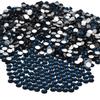 NCB 1500pcs Flatback Round Glass Nail Art Rhinestones Crystal for DIY Making Accessories Shoes, Clothes, Face Art, Bags, Manicure (Montana, SS20 1500pcs) view 2