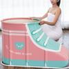 Cabilock Universal Foot Shape Folding Bath Bucket Practical Portable Bath Tub Relaxing Home or Outdoor Bathing Experience view 2