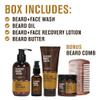 Every Man Jack Beard Essentials Gift Set for Men  Complete Routine with 5 Full-Size Products  Sandalwood Scent - Beard & Face Wash, Lotion, Oil, Butter & Comb view 3