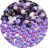 NCB 1500pcs Flatback Round Glass Nail Art Rhinestones Crystal for DIY Making Accessories Shoes, Clothes, Face Art, Bags, Manicure (Purple Velvet, SS20 1500pcs) view 1
