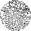 NCB 1500pcs Flatback Round Glass Nail Art Rhinestones Crystal for DIY Making Accessories Shoes, Clothes, Face Art, Bags, Manicure (Labrador, SS20 1500pcs) view 1