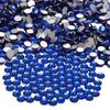 NCB 1500pcs Flatback Round Glass Nail Art Rhinestones Crystal for DIY Making Accessories Shoes, Clothes, Face Art, Bags, Manicure (Sapphire, SS20 1500pcs) view 2