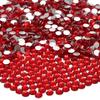 NCB 1500pcs Flatback Round Glass Nail Art Rhinestones Crystal for DIY Making Accessories Shoes, Clothes, Face Art, Bags, Manicure (Siam, SS20 1500pcs) view 2