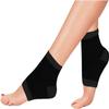 DCF Gel Moisturizing Heel Socks - Heel Socks for Dry Cracked Feet, Gel Heel Repair Socks for Cracked Heels, Moisture Socks for Women Dry Feet, Moisturizing Spa Socks for Overnight - Black view 1