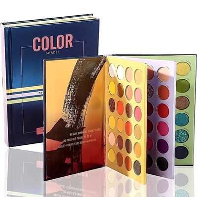 METREY Beauty Professional Make up Glazed Palette, 72 Shades of Color Book Eyeshadow Combined with 3 Layer of Matte, Shimmer and Metallic Pallet, Long Lasting, Waterproof All in One Eye Makeup Kit for Girls