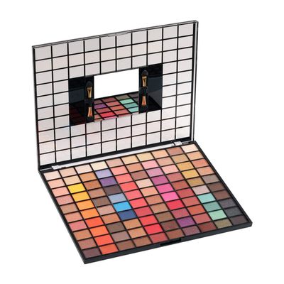 METREY MakeUp PRO 100 Color Eyeshadow Palette, Eye MakeUp, Multicolor-01, 110g