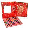 METREY Angel-Rose Pressed Pigment 63 Colors Palette Eyeshadow (Glitter,Shimmer,Matte) 69.5 g (RED) view 2