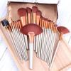 METREY BEAUTY PROFESSIONAL Makeup Brush Set - 24Pcs Brushes For Eyeshadow, Powder, Foundation Blending Brush (Gold) view 1