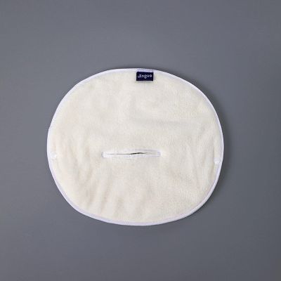 BTWRG Hot Compress Towel Facial mask Towel Beauty Salon Thickened Coral Velvet face Towel Soft Skin moisturizing Whitesingleholewithouttape