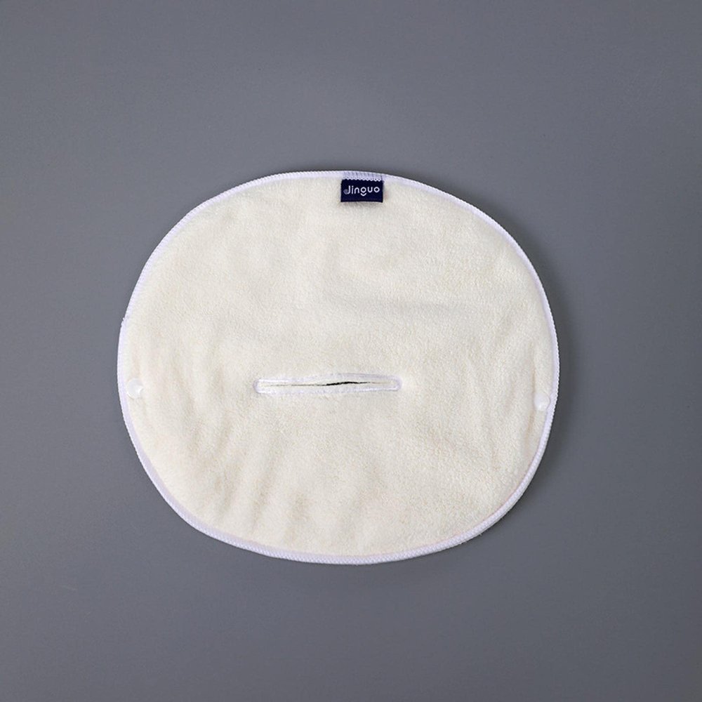 BTWRG Hot Compress Towel Facial mask Towel Beauty Salon Thickened Coral Velvet face Towel Soft Skin moisturizing Whitesingleholewithouttape