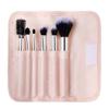 METREY Synthetic Bristle Makeup Brush Set- Pink, 7 Piece view 1