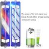 Barber Pole Light Waterproof Wall Mount Traditiona Outdoor Led Barber Pole Light, Barbershop Hair Salon Hairdressing Sign,Wall Mount Rotating Light,Can Be Remotely Controlled view 3