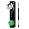 NARROW AND SMALL ULTRA THIN #12 Duo Ended Sharp Brow Brushes for Make Natural Fine Line Eyebrows And Eyeliner Eyebrow with Spoolie Eyelash Spiral Mascara Brush view 1