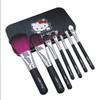 METREY Girl's 7 Pcs Black Makeup Brushes Set for Makeup - (Pack of 7) view 3
