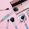 METREY WOPMENT 10 Pieces Professional Diamond Cosmetic Brush Set for Kabuki Concealer Face Powder Eye Shadow Highlight Kit for Make up - Multicolor view 4