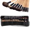 METREY Cosmetic Makeup Brush Set of 24 pcs Black [24 Pcs Makeup Brush Set] view 3