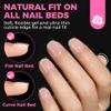 UNA GELLA Extra Short Nail Tips: 504pcs Square Fake Nails Pre-shape XS Short Square Press on Nails Gel Tips Full Cover Acrylic Nails False Nails for DIY Salon 12 Sizes view 4