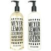 2 set - Greenwich Bay Trading Company Kitchen Collection Bundle: Meyer Lemon - 16 Ounce Shea Butter Lotion & 16 Ounce Hand Soap view 1