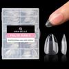 UNA GELLA Short Almond Fake Nails 312pcs Press on Nails Pre-shape Gel Nail Tips for Full Cover Acrylic Short Almond Nails False Nails For Nail Extension12 Sizes Gelly Tips view 1