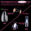 UNA GELLA Short Almond Fake Nails 312pcs Press on Nails Pre-shape Gel Nail Tips for Full Cover Acrylic Short Almond Nails False Nails For Nail Extension12 Sizes Gelly Tips view 4