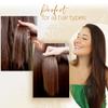 Image  Hair Serum - Treated Hair  Enhances Shine, Reduces Frizz, and Protects  Lightweight and Non-Greasy Formula  1.0 Fl Oz (1 Fl oz (1-Pack), Light Serum) view 3
