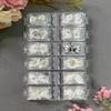 3D Acrylic Flower Nail Art Charms Handmade by Acrylic Powder - 15 colors, 24pcs Flowers Nail Rhinestones Kit 3D Crystal Nail Pearls Flat Design Acrylic Nail Art for Women Girls (White) view 1
