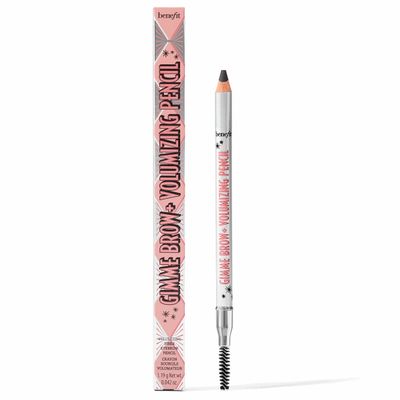 Benefit Gimme Brow + Volumizing Fiber Eyebrow Pencil Full Size 1.29g (6 Cool Soft Black), 0.042 Ounce
