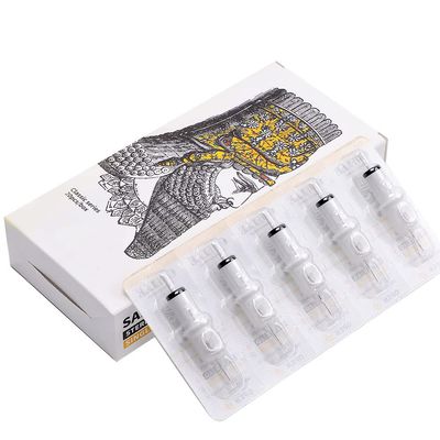 OTBK Tattoo Cartridge Needles20pcs,15RM Tattoo Cartridges Professional Disposable Tattoo Needle Cartridge Sterilized Tattoo Needles Safe Cartridge Needles(1215RM)