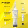 OTBK Tattoo Cartridge Needles20pcs,13M1 Tattoo Cartridges Professional Disposable Tattoo Needle Cartridge Sterilized Tattoo Needles Safe Cartridge Needles(1213M1) view 4