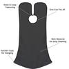 Beard Bib Beard Apron,Waterproof Beard Apron Cape Grooming Set for Trimming, Non-Stick Beard Cape Grooming Cloth, with 2 Suction Cups, Best Gifts for Men (Black) view 4
