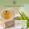 Nayjor Beauty Lip Scrub - Pineapple Express - Soothes, Heals, Balances Even Tone, Adds Moisture for Soft, Smooth, Healthy Lips. Natural Nourishing Aloe, Coconut, Lemon, Rosemary, Jojoba view 2