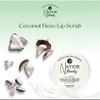 Nayjor Beauty Lip Scrub - Soothes, Heals, Balances Even Tone, Adds Moisture for Soft, Smooth, Healthy Lips. Natural Nourishing Aloe, Coconut, Lemon, Rosemary, Jojoba, Apricot, Vitamin E, B3 view 2