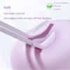 JIATAY Spatula, Silicone Spatula Set (3 Pcs) Cosmetic Makeup Spatula for Mini Bottles Foundation Cream, Double-Headed Jar Spatula (Small & Middle & Large, Purple) view 4