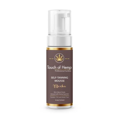 Self Tanning Foam with Mitt Sunless Tanner Mousse Streak-Free Tan Professional Formula (Medium - Mousse Only)