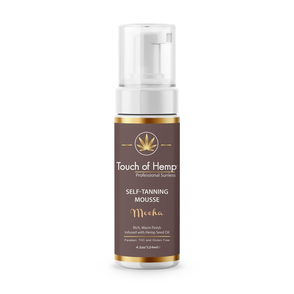 Self Tanning Foam with Mitt Sunless Tanner Mousse Streak-Free Tan Professional Formula (Medium - Mousse Only)