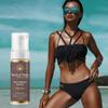 Self Tanning Foam with Mitt Sunless Tanner Mousse Streak-Free Tan Professional Formula (Medium - Sunless Kit) view 4