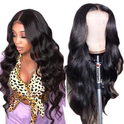 QDOMEIAI Real HD Lace Wig 13x6 Full Lace Frontal Wig 220% Density Body Wave HD Transparent Lace Front Wigs Virgin Human Hair Wigs Pre Plucked with Baby Hair 22 inch