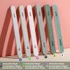 Teenitor Nail File Buffer, Nail Files for Natural Nails and Acrylic Nails, Manicure Buffer Block, Different Grits, Straight view 2