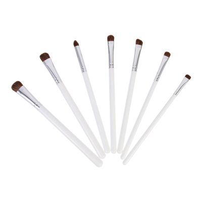 Beavorty 7pcs Eyeshadow Brush for Blending Eye Makeup Tools Soft Bristles for Smooth Application Portable Cosmetic Brushes for Travel and Daily Use