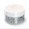 MARBLERS Holographic Face & Body Glitter [Crushed Holo Silver] 0.11oz (3g) | Chunky | Chopped | Flake | Non-Toxic | Cruelty-Free | Festival, Rave & Party Makeup | Eye, Hair, Nail Polish, Eyeshadow view 1
