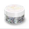 MARBLERS Mixed Shaped Face & Body Glitter [Gray] 0.18oz (5g) | Chunky | Chopped | Flake | Non-Toxic | Vegan | Cruelty-Free | Festival, Rave & Party Makeup | Eye, Hair, Nail Polish, Eyeshadow view 1