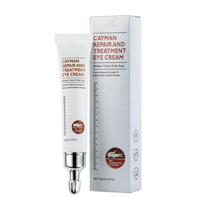 Crocodile Repair Eye Cream, Smooth Tired And Puffy Eyes, Containing Crocodile Oil Reducing Wrinkles, 20g/PC (1PC)
